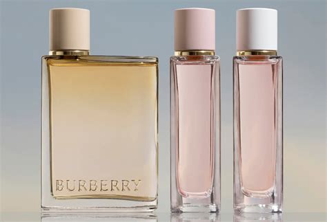 what is the blue burberry perfume with gray lines|Burberry clothing line.